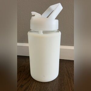 Hydrojug Glass 64oz with sleeve with shoulder strap